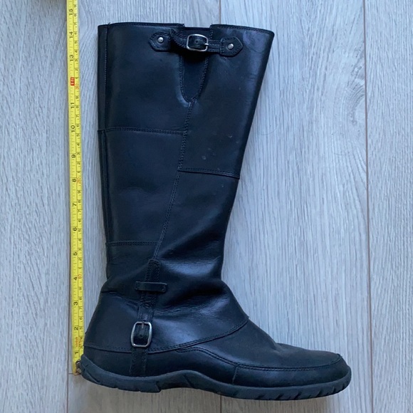 North Face black leather boots - Picture 6 of 8